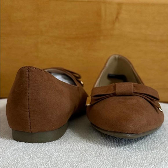 NWT, CasfelRen Women's Size 8 Flats Comfort Shoe Light Brown - Picture 3 of 12